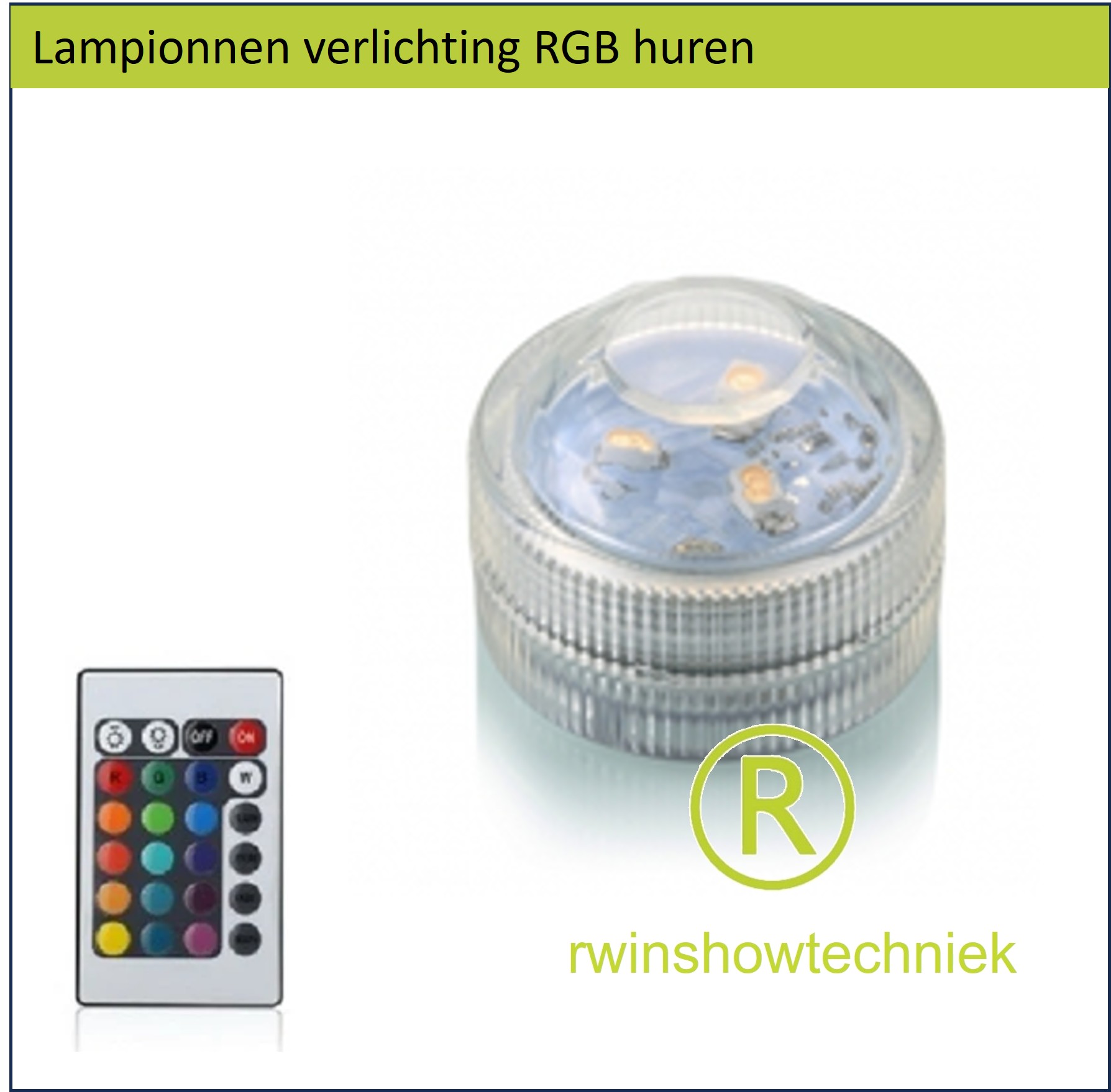 Lampion LED verlichting per stuk 