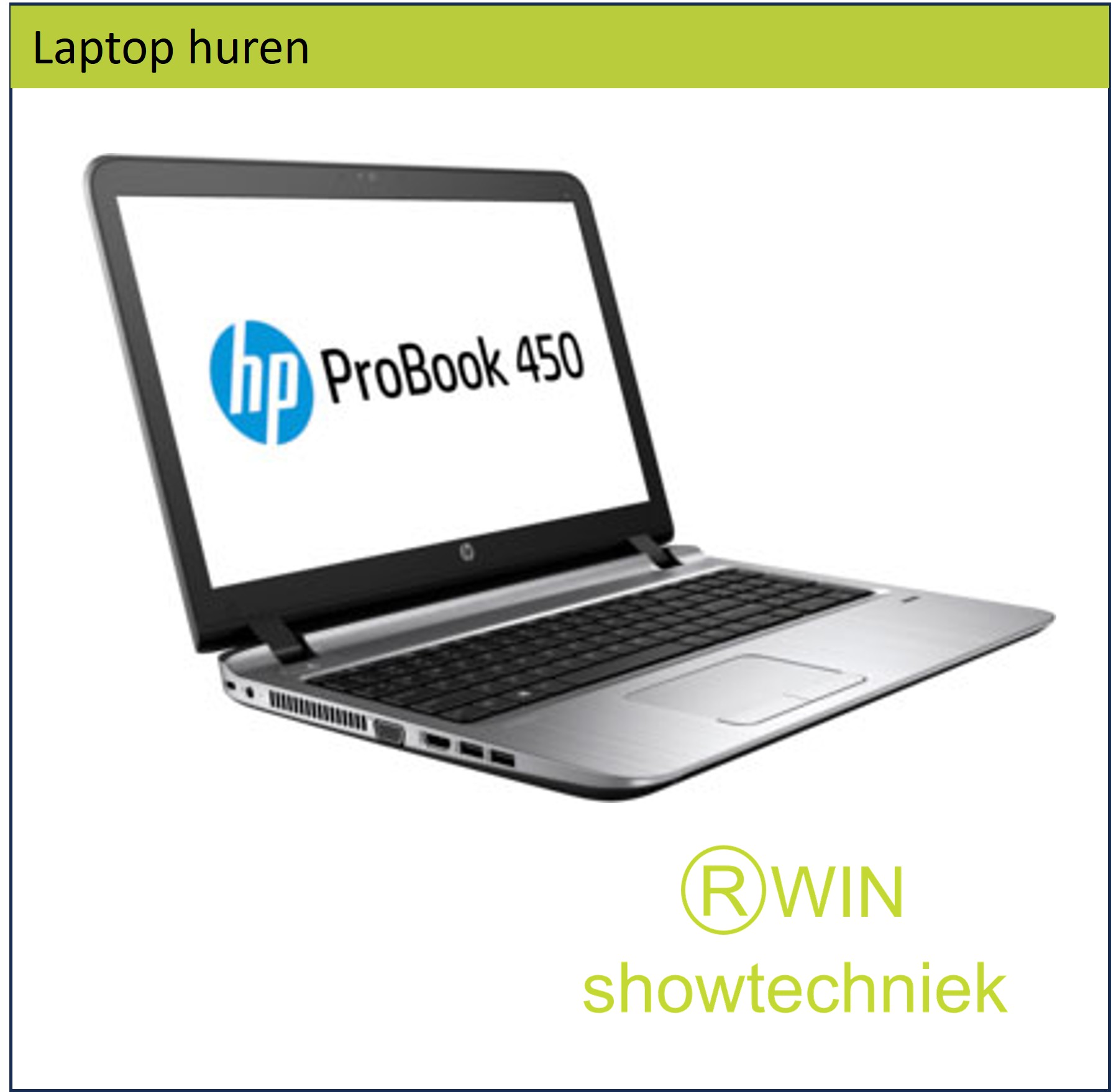 Laptop Huren HP ProBook 450