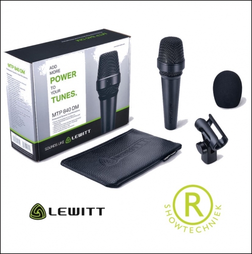 Lewitt Dynamische Handmicrofoon MTP840 DM met BOOST