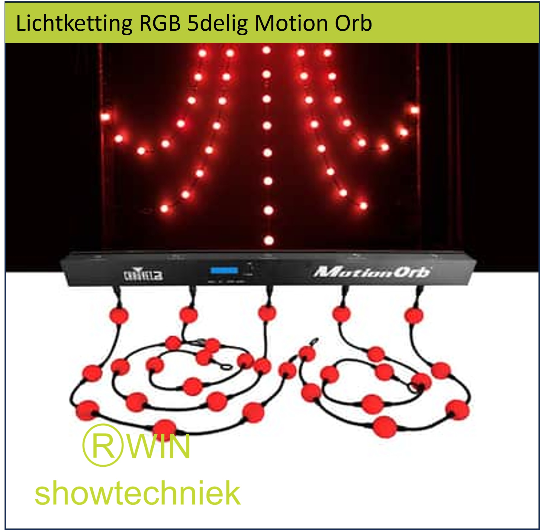 lichtketting set Complete 3D LED Matrix huren