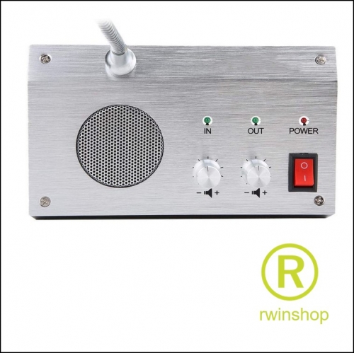 Balie intercom full duplex tweeweg spraak systeem