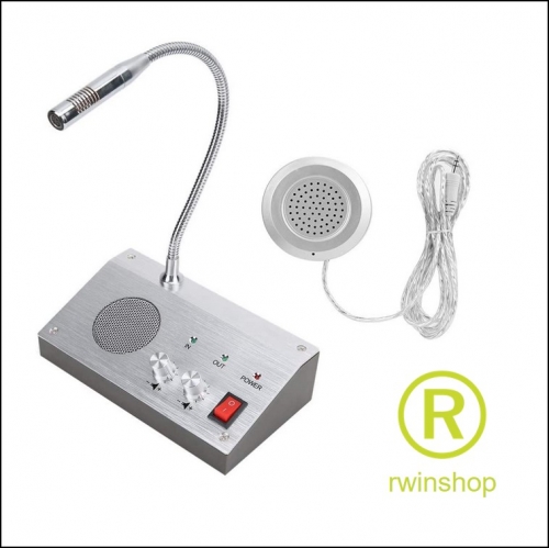 Balie intercom full duplex tweeweg spraak systeem