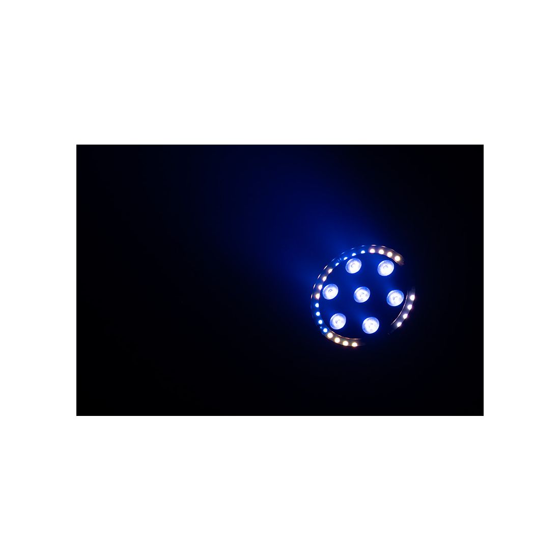LP 8R LED par 7x8 watt RGBW .
