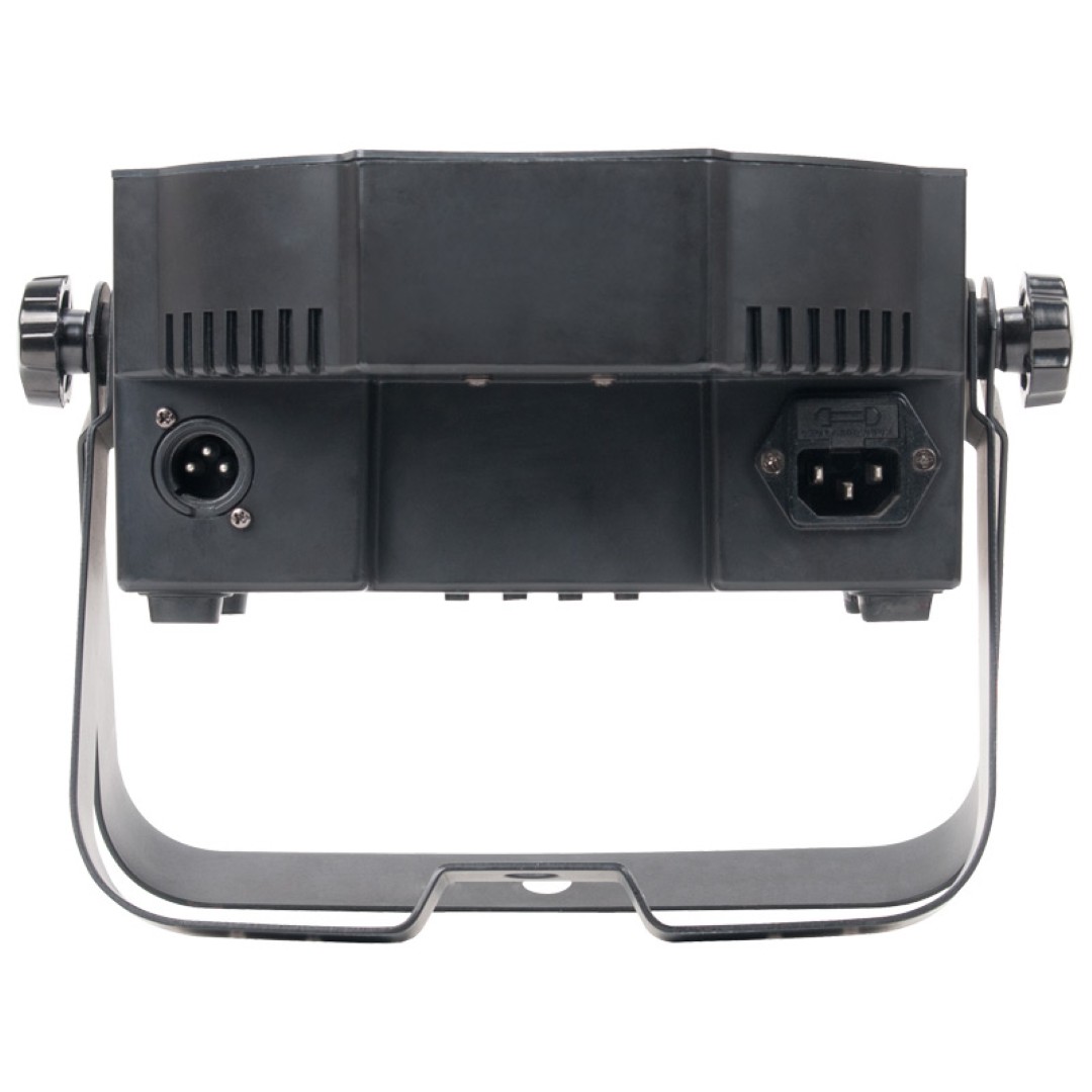 Mega 64 Profile EP Compacte Laag-Profiel LED Flat Par met 12x4W RGB+UV Kleurmenging