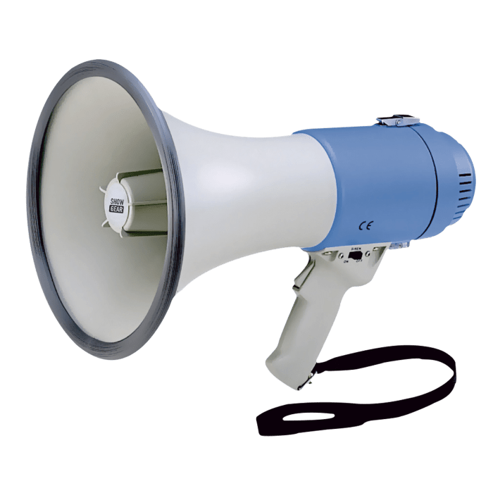 Megafoon Huren – Krachtige 25W Handmegafoon met Sirene