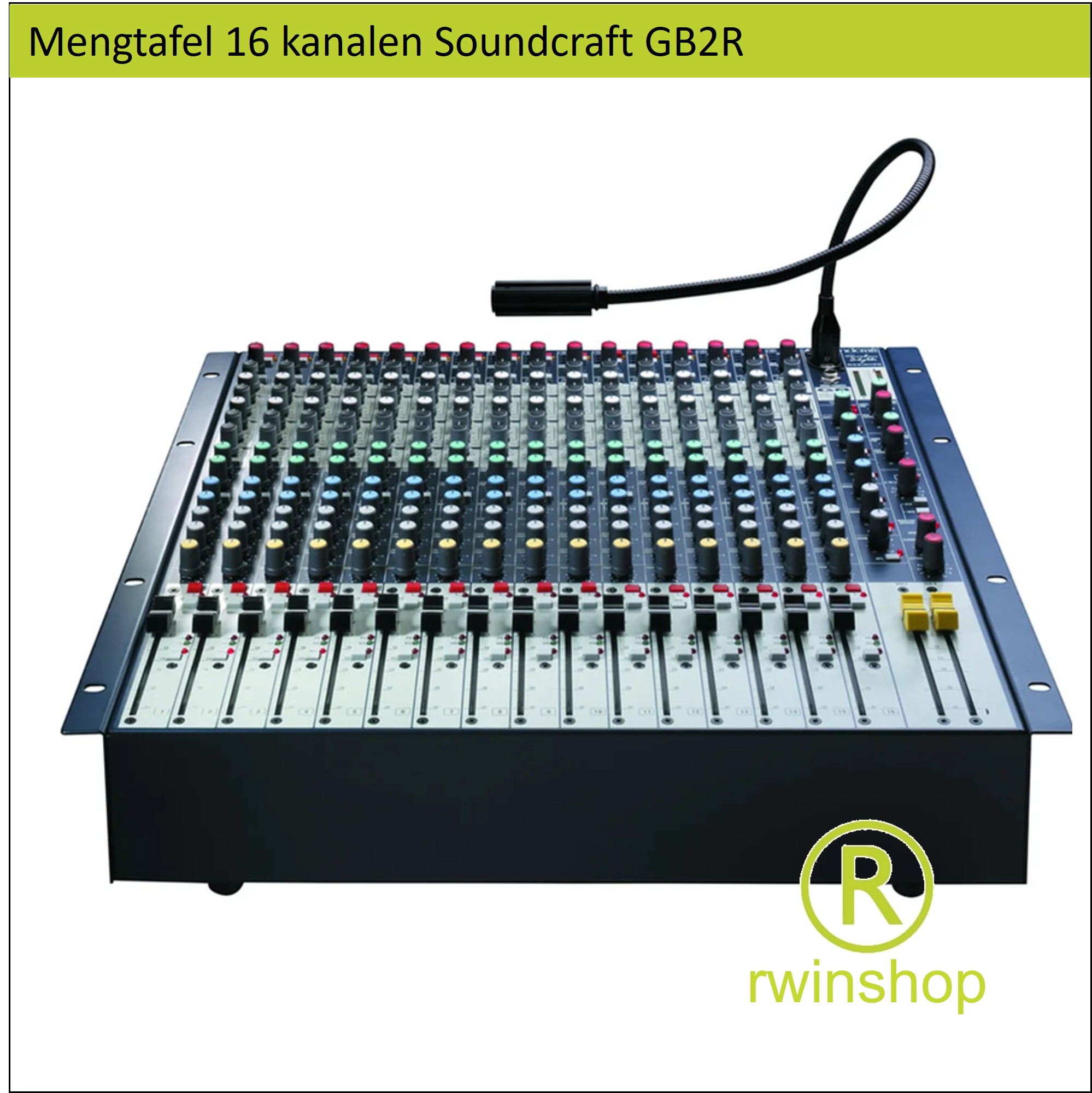 mengtafel 16 kanalen geluid GB2R Huren