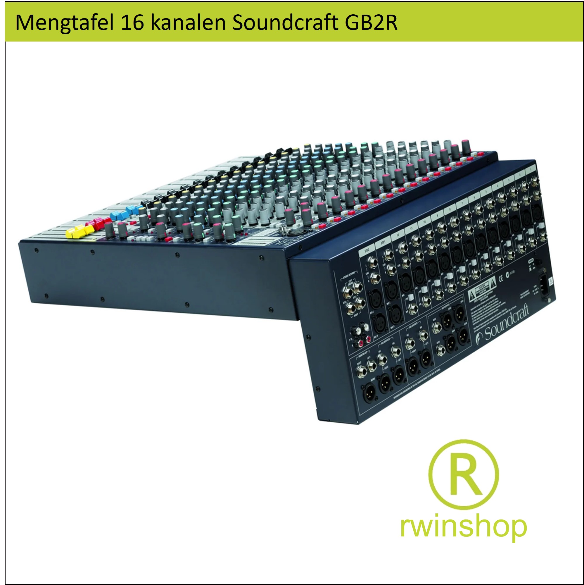 mengtafel 16 kanalen geluid GB2R Huren