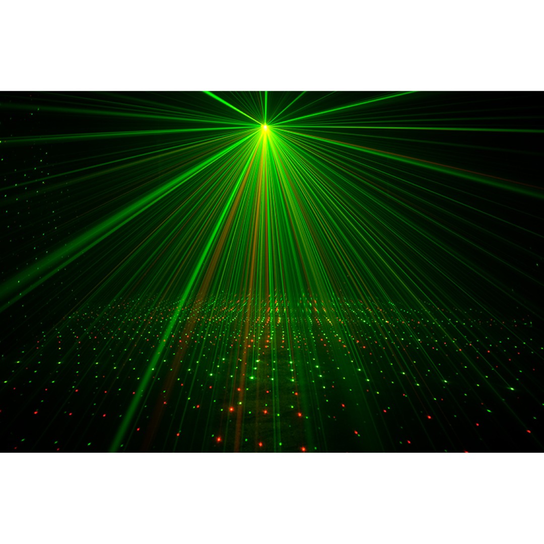 Micro Galaxian Three Rood/Groen Laser met effecten 