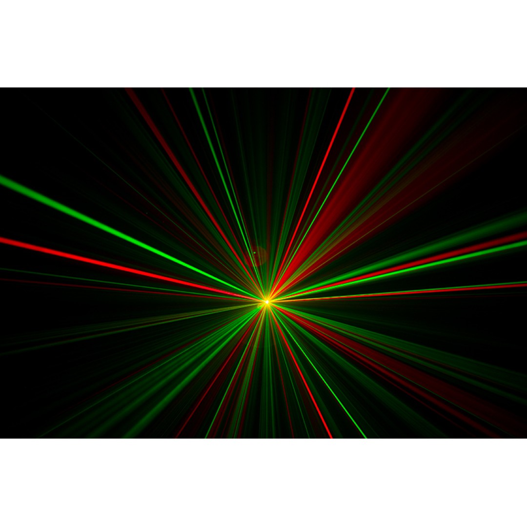 Micro Galaxian Three Rood/Groen Laser met effecten 