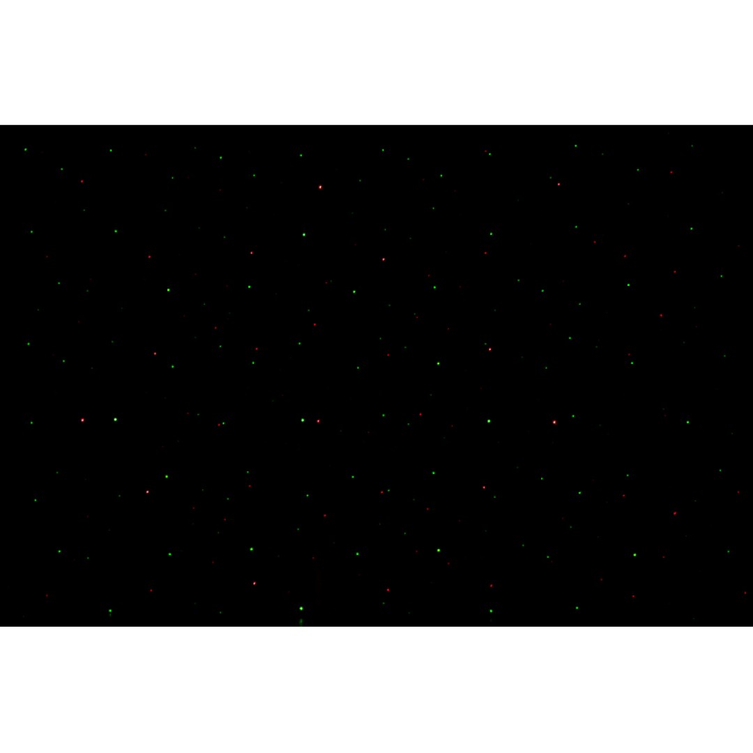 Micro Galaxian Three Rood/Groen Laser met effecten 