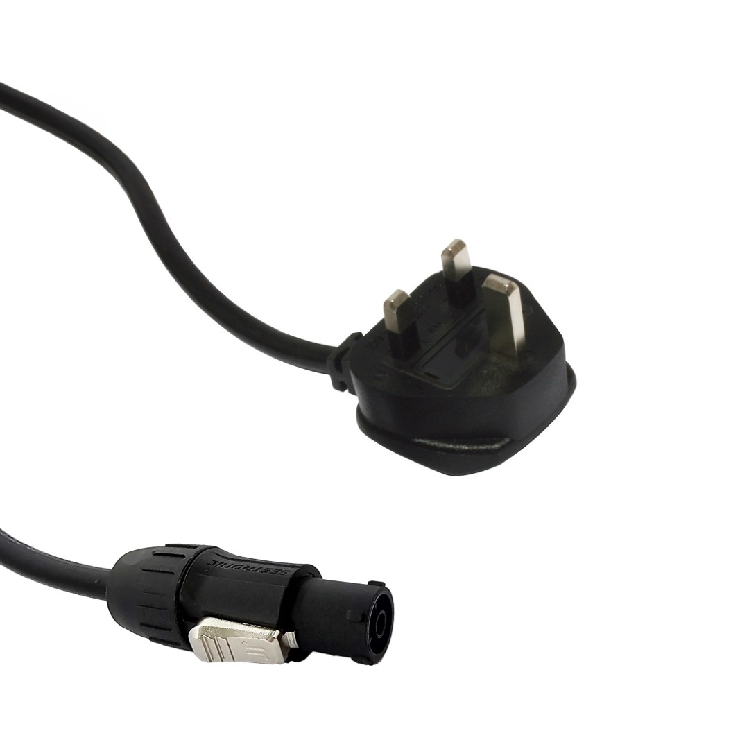 MPC IP65 Locking Power - UK 2m