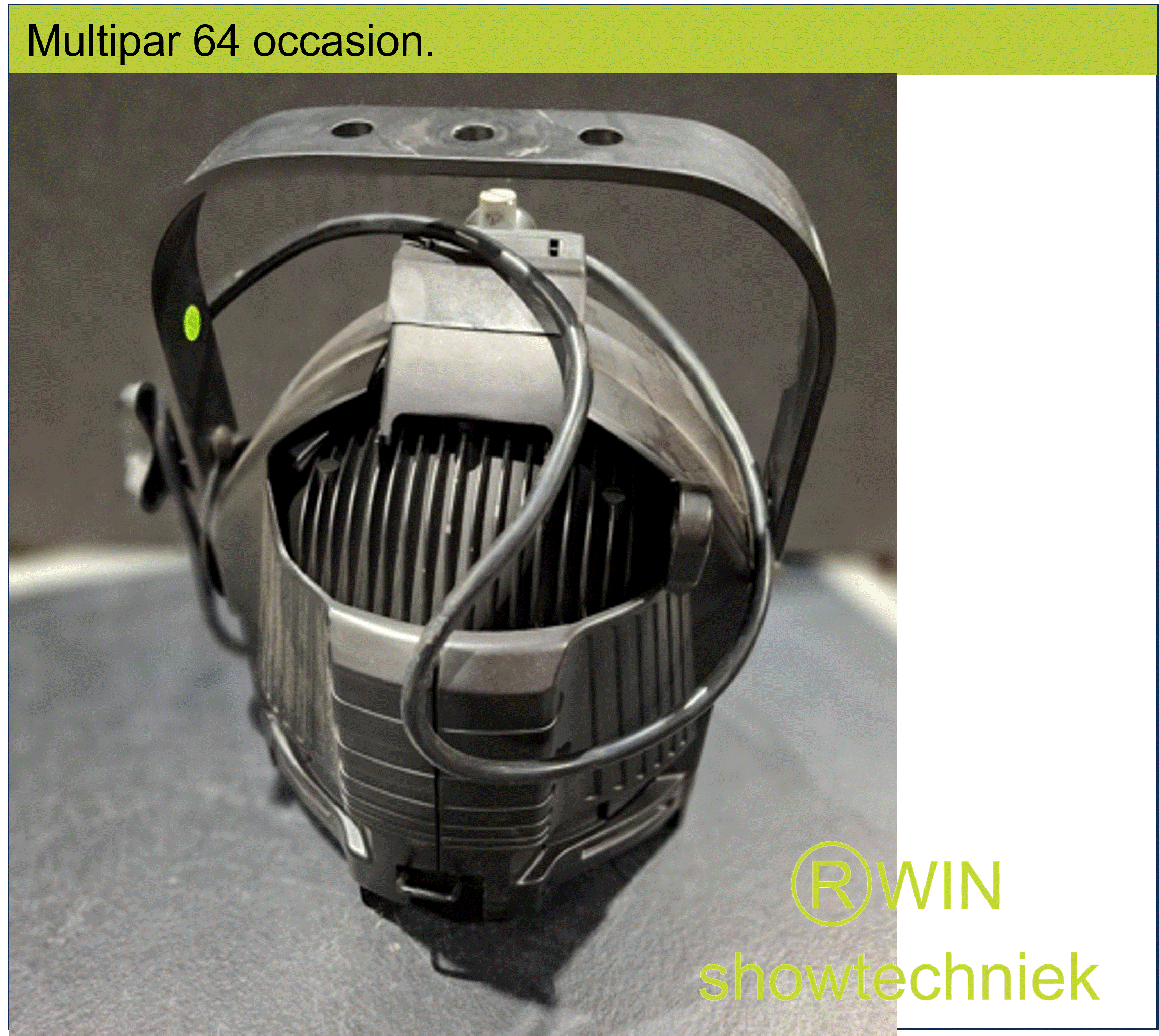 Multipar 64 575watt met ophangbeugel. 