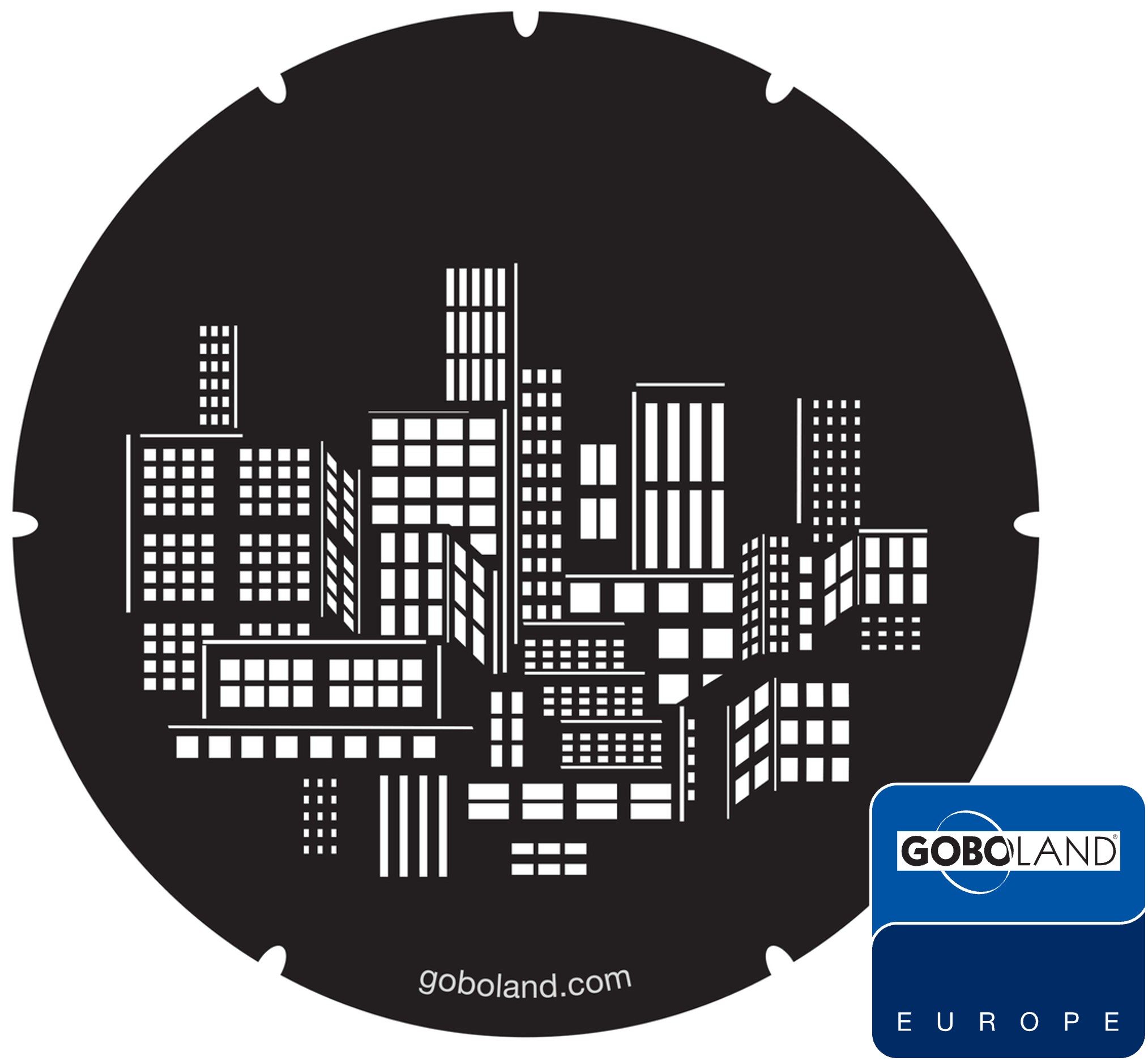 Nachtelijke Skyline - Night Skyline 1 A formaat Gobo