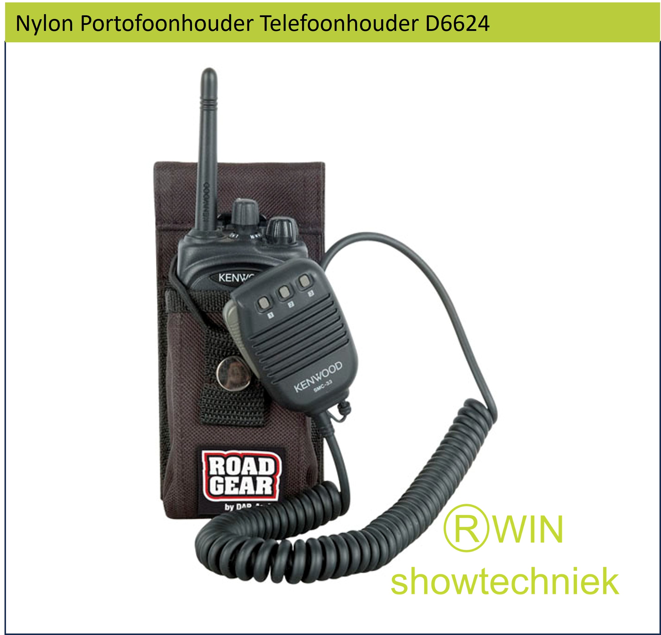 Portofoonhouder Telefoonhouder D6624