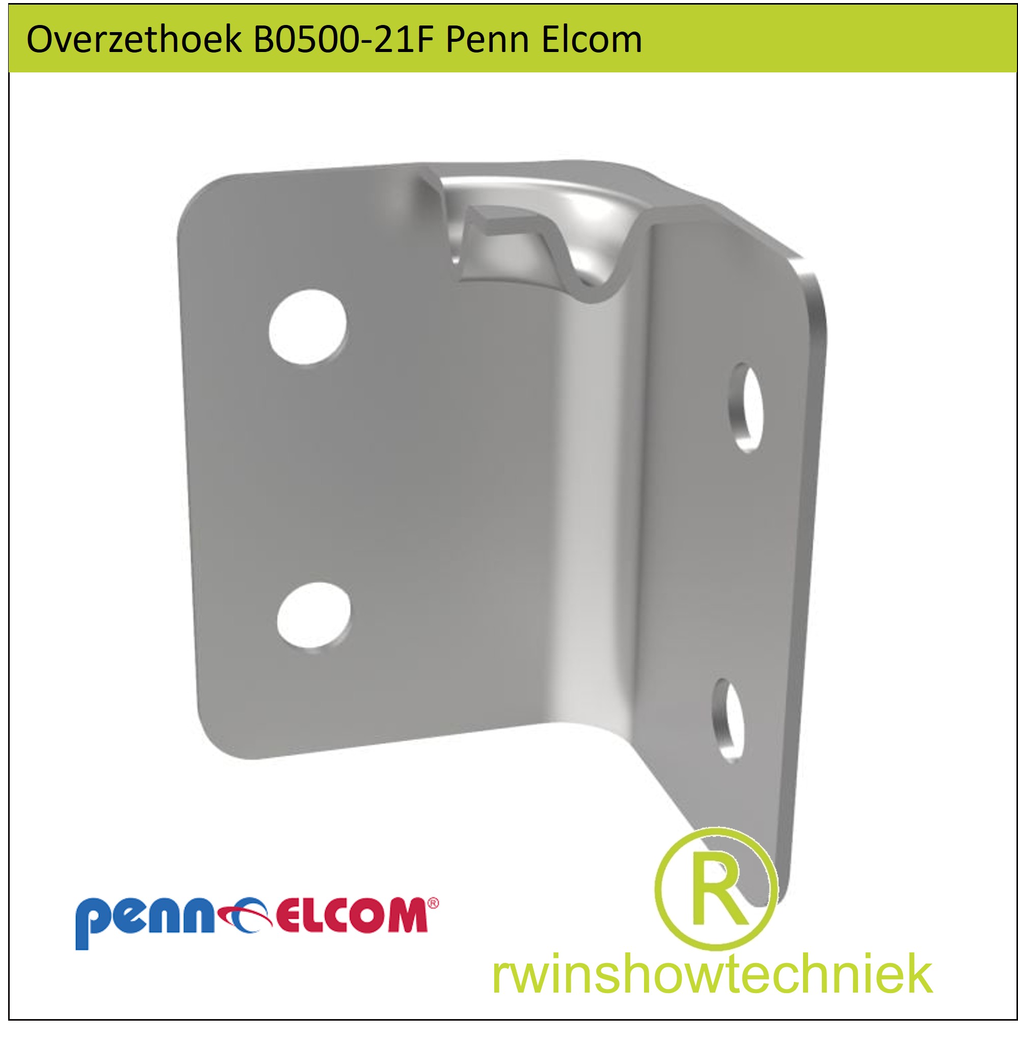 B0500-21F Overzethoek (Female) – De slimme oplossing voor strakke flightcase-hoeken