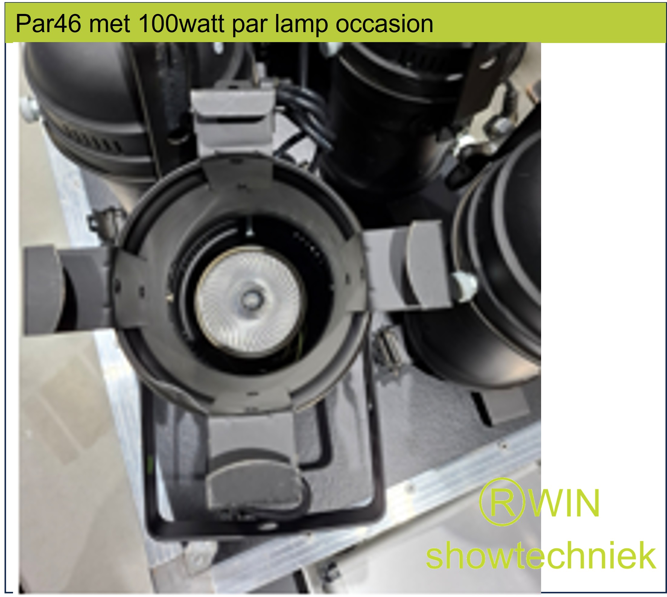 Par 46 spot met 100 watt lamp 