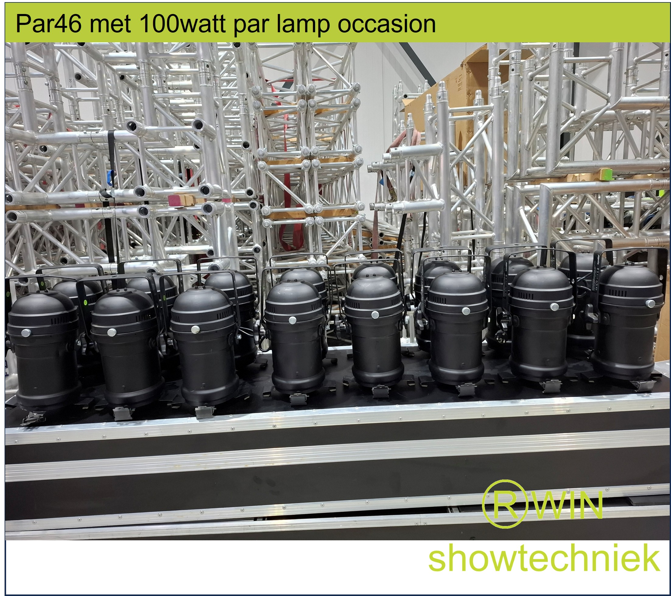 Par 46 spot met 100 watt lamp 