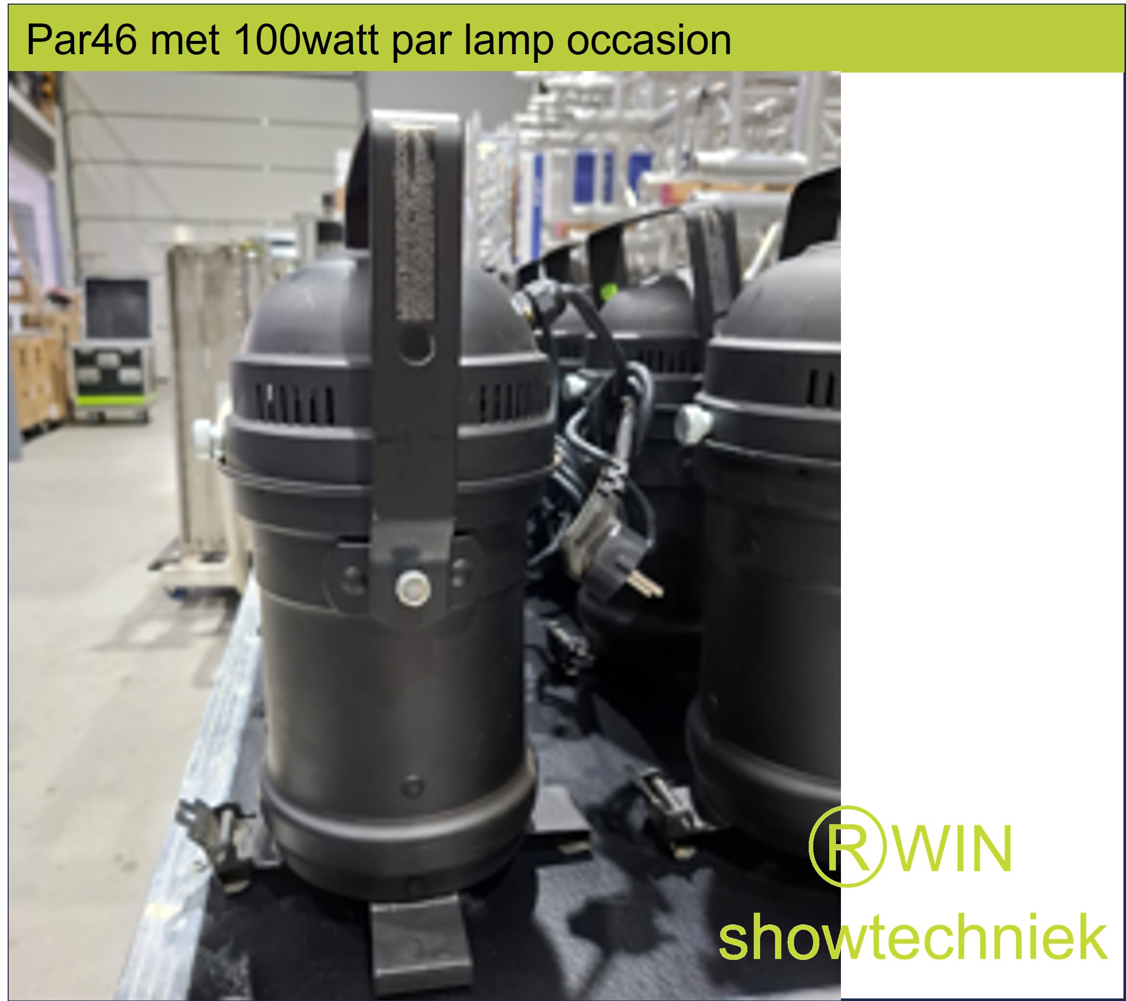 Par 46 spot met 100 watt lamp 