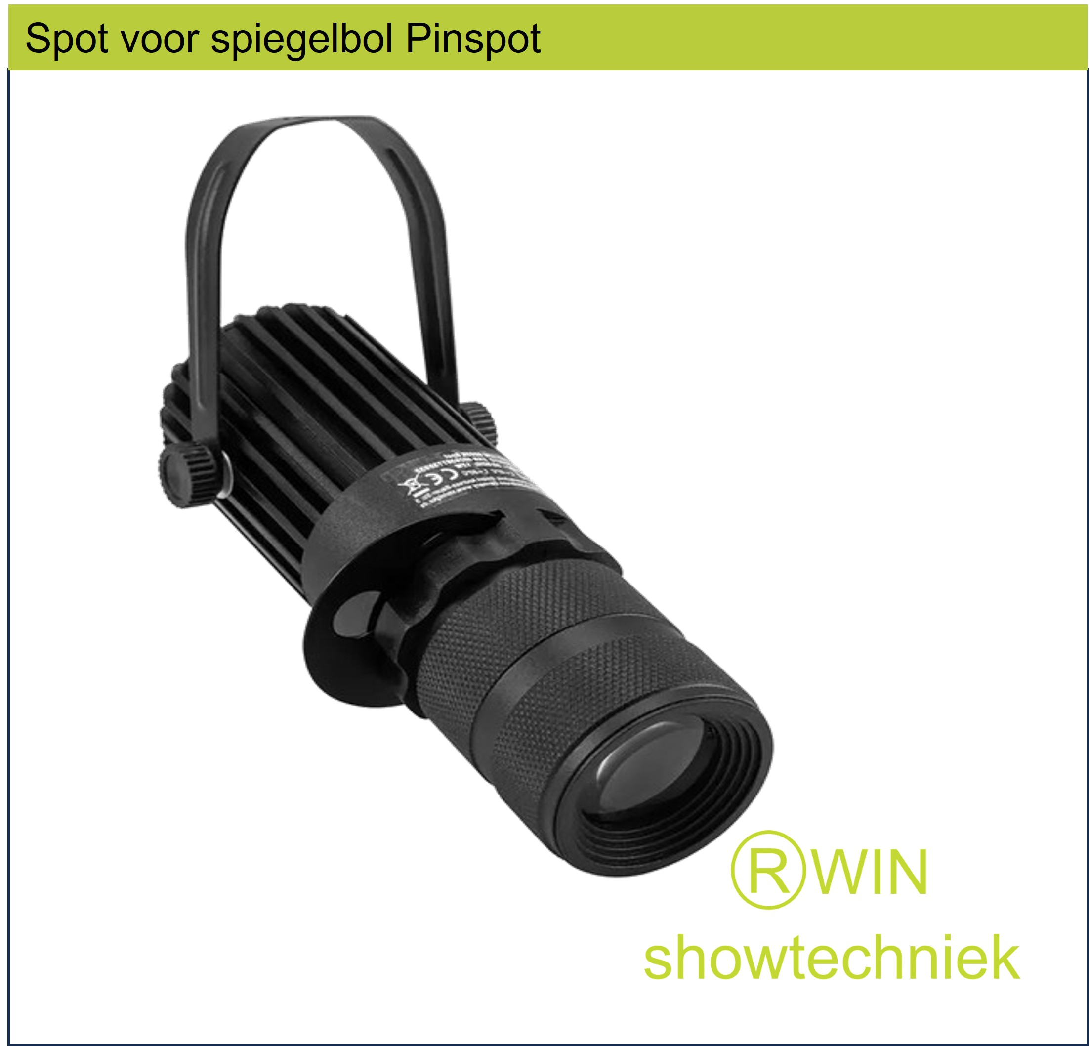Spot voor spiegelbol LED 6000K Spot 
