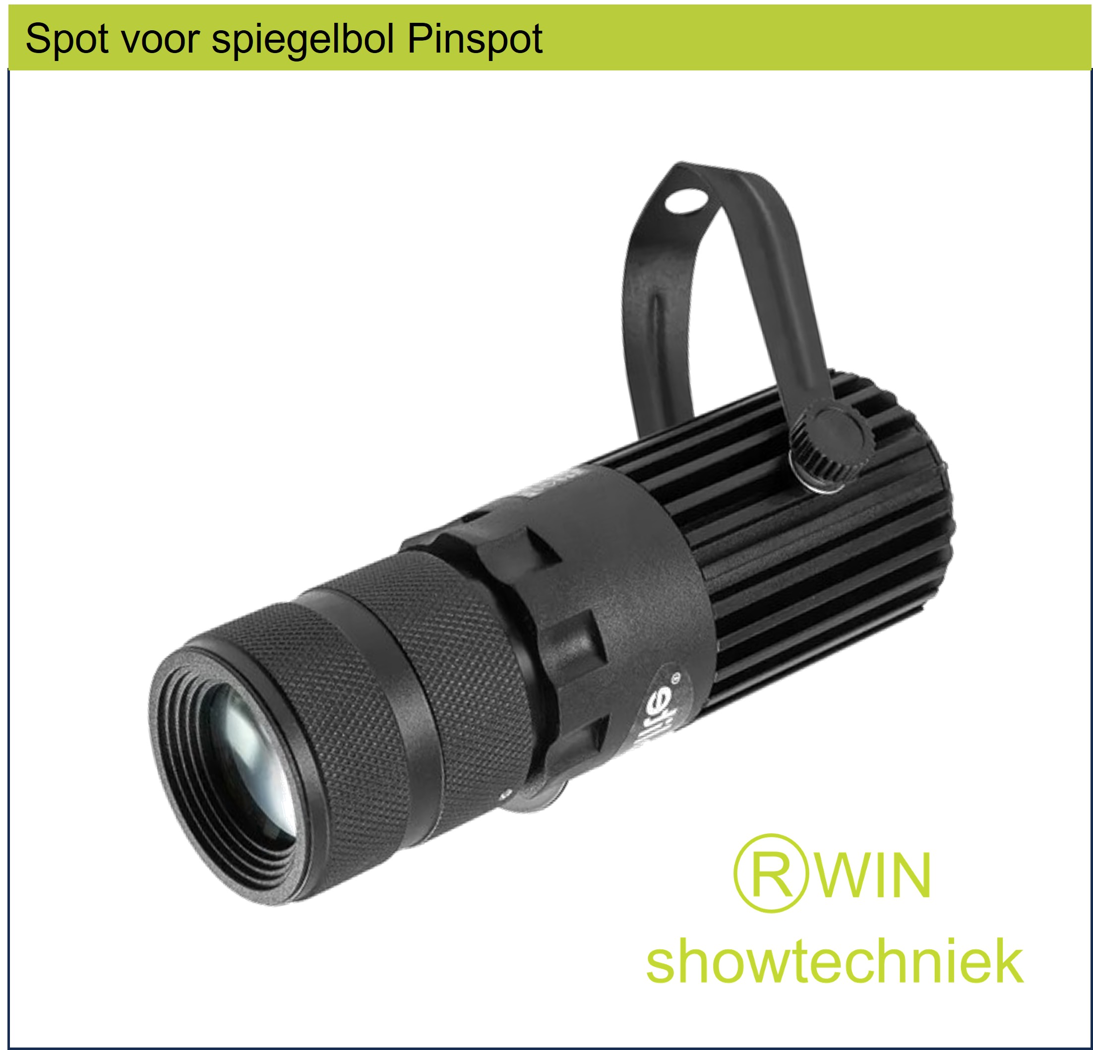 Spot voor spiegelbol LED 6000K Spot 