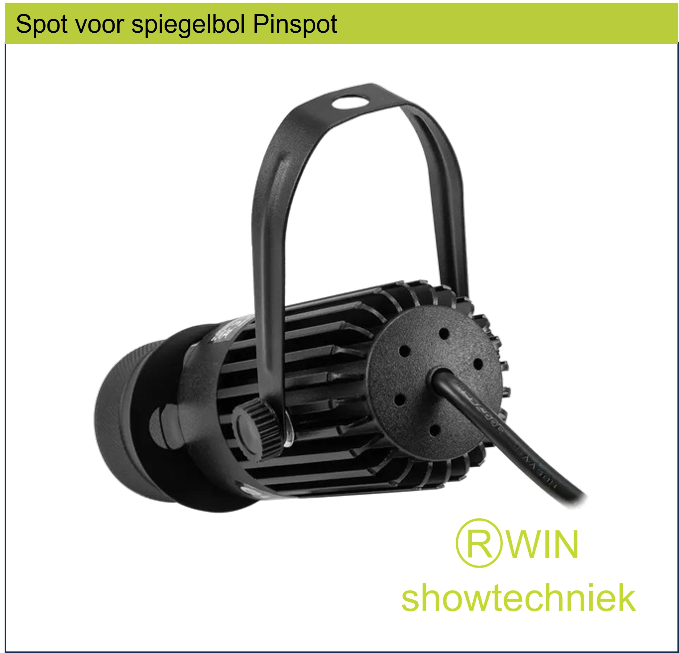 Spot voor spiegelbol LED 6000K Spot 