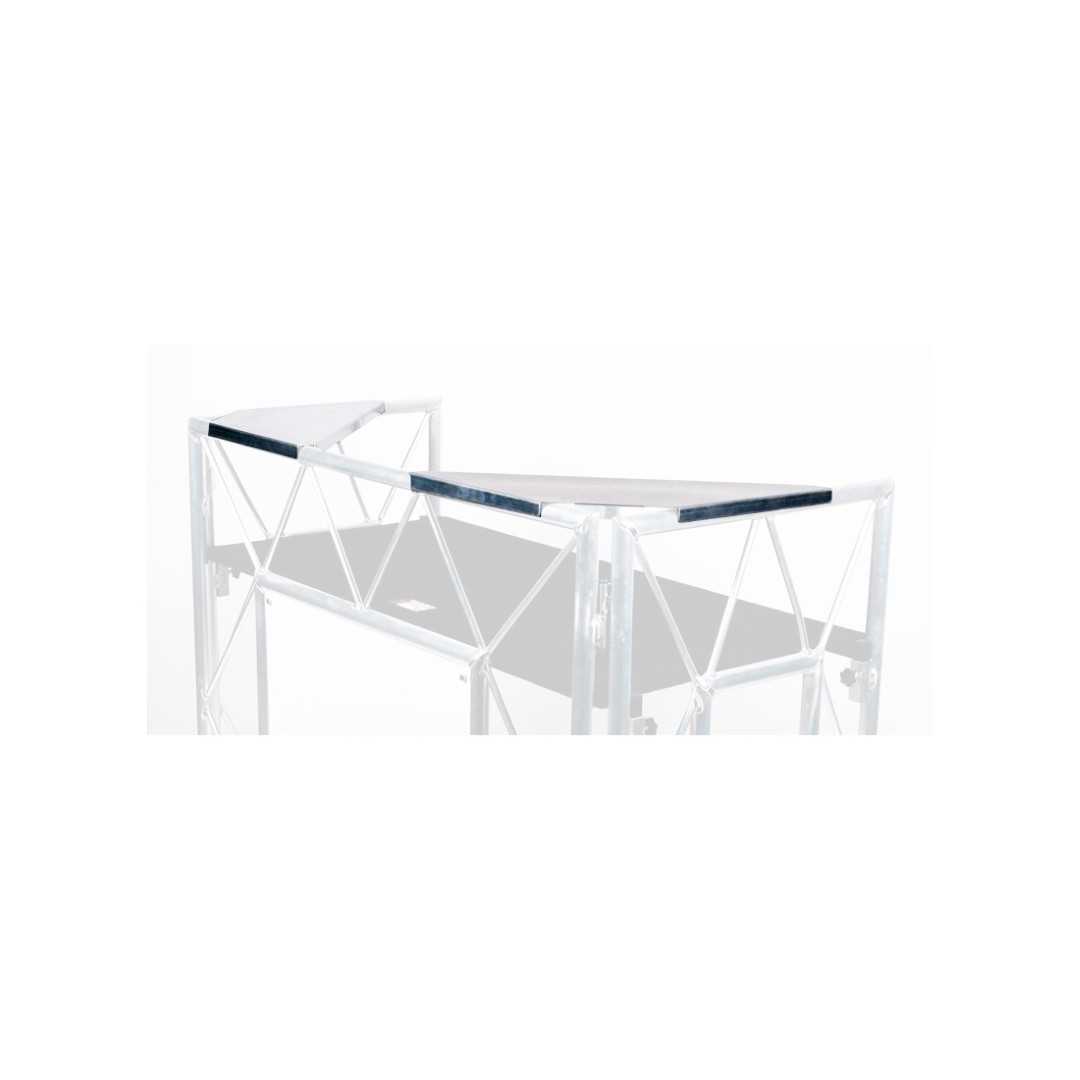 PRO Event Table Corner Shelf (Set van 2) Tafelblad in de hoeken