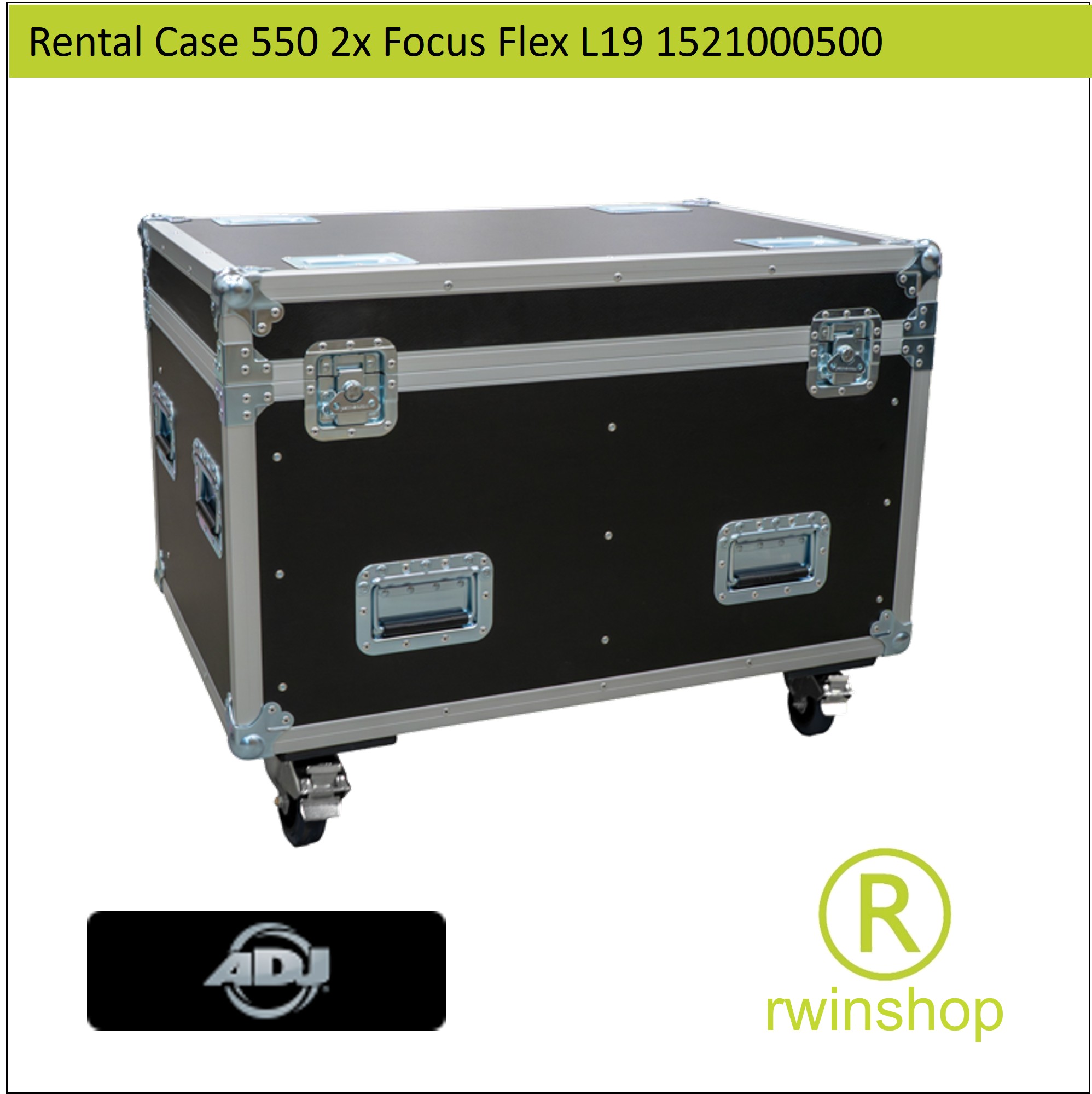 Rental Case 550 2x Focus Flex L19