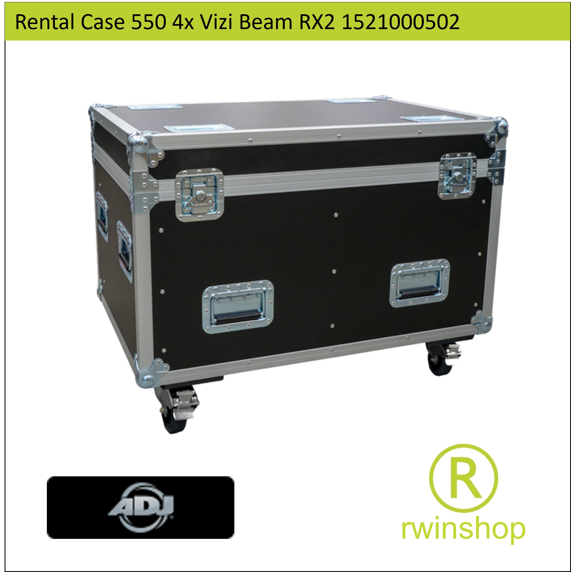 Rental Case 550 4x Vizi Beam RX2