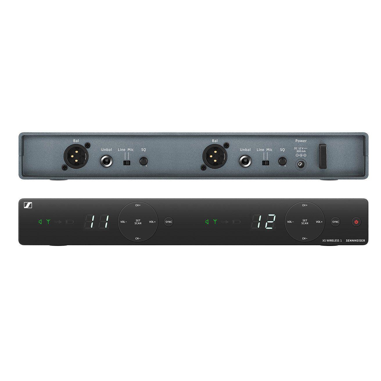 XSW 1-835 DUAL Draadloze Handmicrofoon Set (A-Band: 548 - 572 MHz