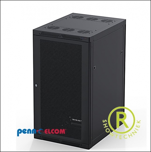 Serverrek 19inch installatierek 80 cm diep 37 Eh. R4086-37Uk