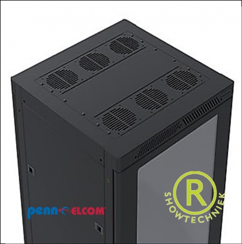 Serverrek 19inch installatierek 80 cm diep 37 Eh. R4086-37Uk