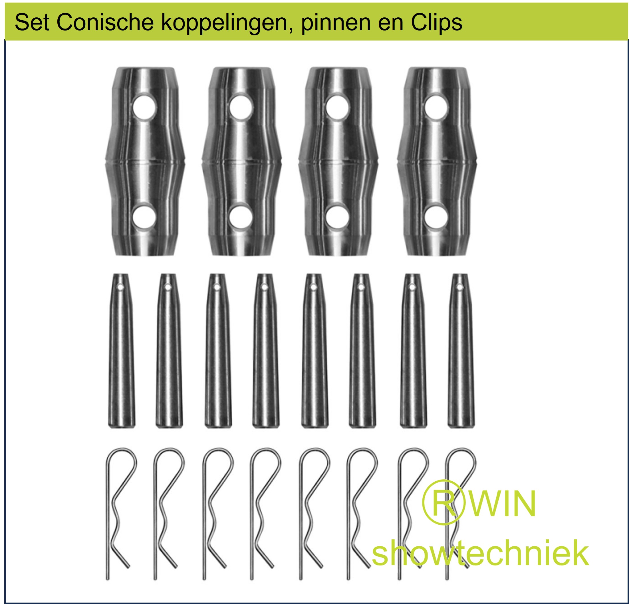 DT34/2-050 - 4-Point Truss 50cm vierkanttruss 30cm