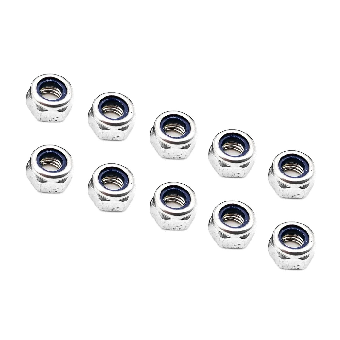 M12 zelf borgende moeren 10stuks DT Selflocking Nut M12 