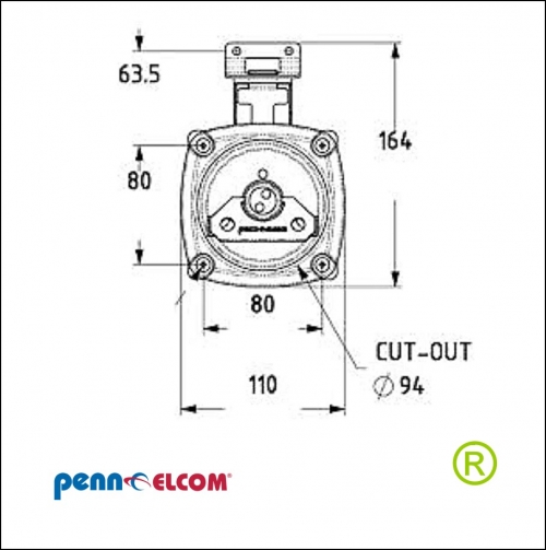 medium vlinder inbouwsluiting L0930/10z Smartlatch