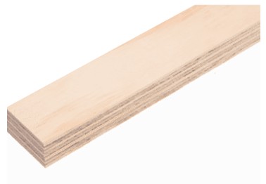 Berken Multiplex Wielplaat 18mm (120 x 15 cm)