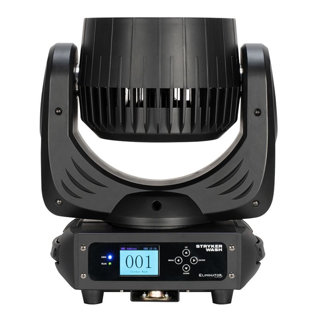 Stryker Wash Krachtige LED Moving Head Wash met 19x12W RGBW LED's en Gemotoriseerde Zoom