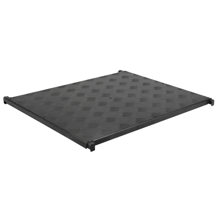 Legplank voor Backdrop Trolley | Staal (Zwart)