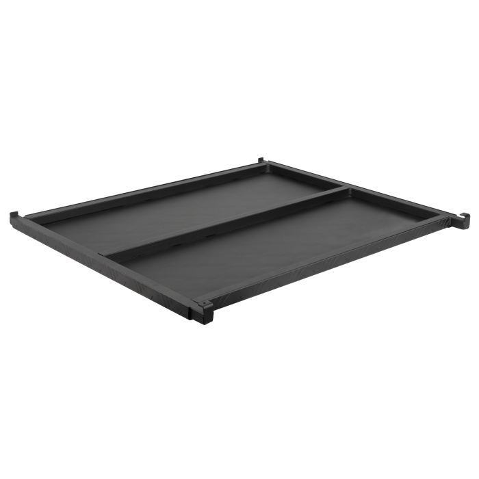 Legplank voor Backdrop Trolley | Staal (Zwart)