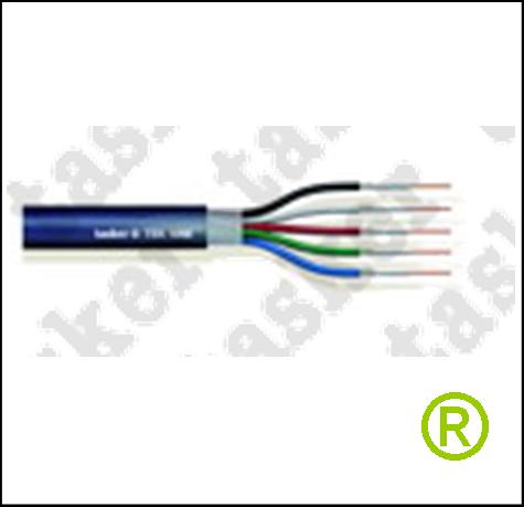 Tasker TSK 1066 5 x 75 Ohm Coax SDI kabel rol van 50 meter