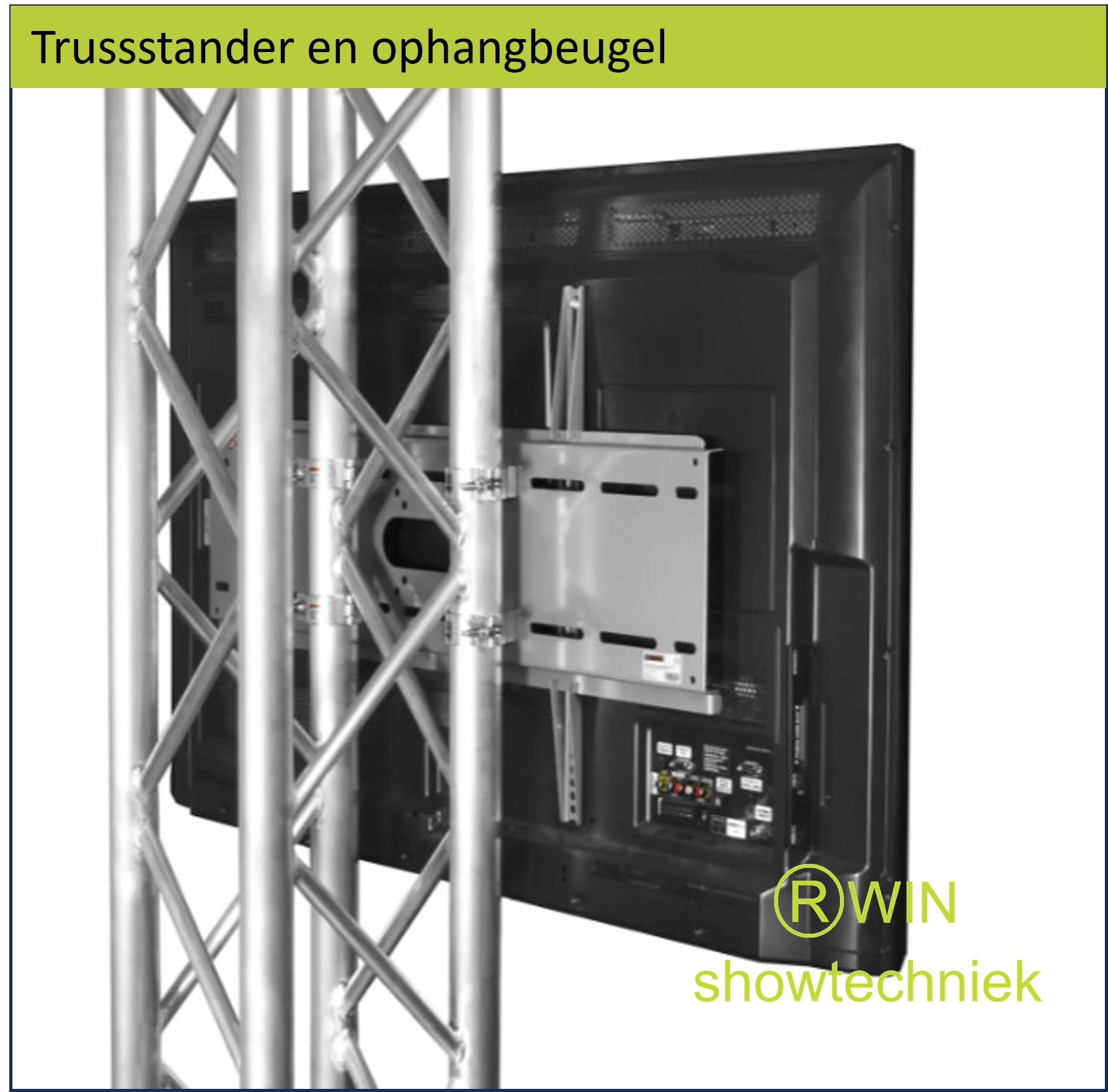 TV Trussstander en ophangbeugel 58inch TV Huren
