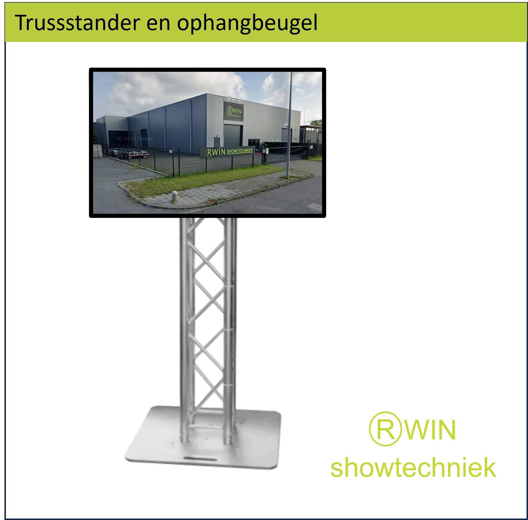 TV Trussstander en ophangbeugel 58inch TV Huren