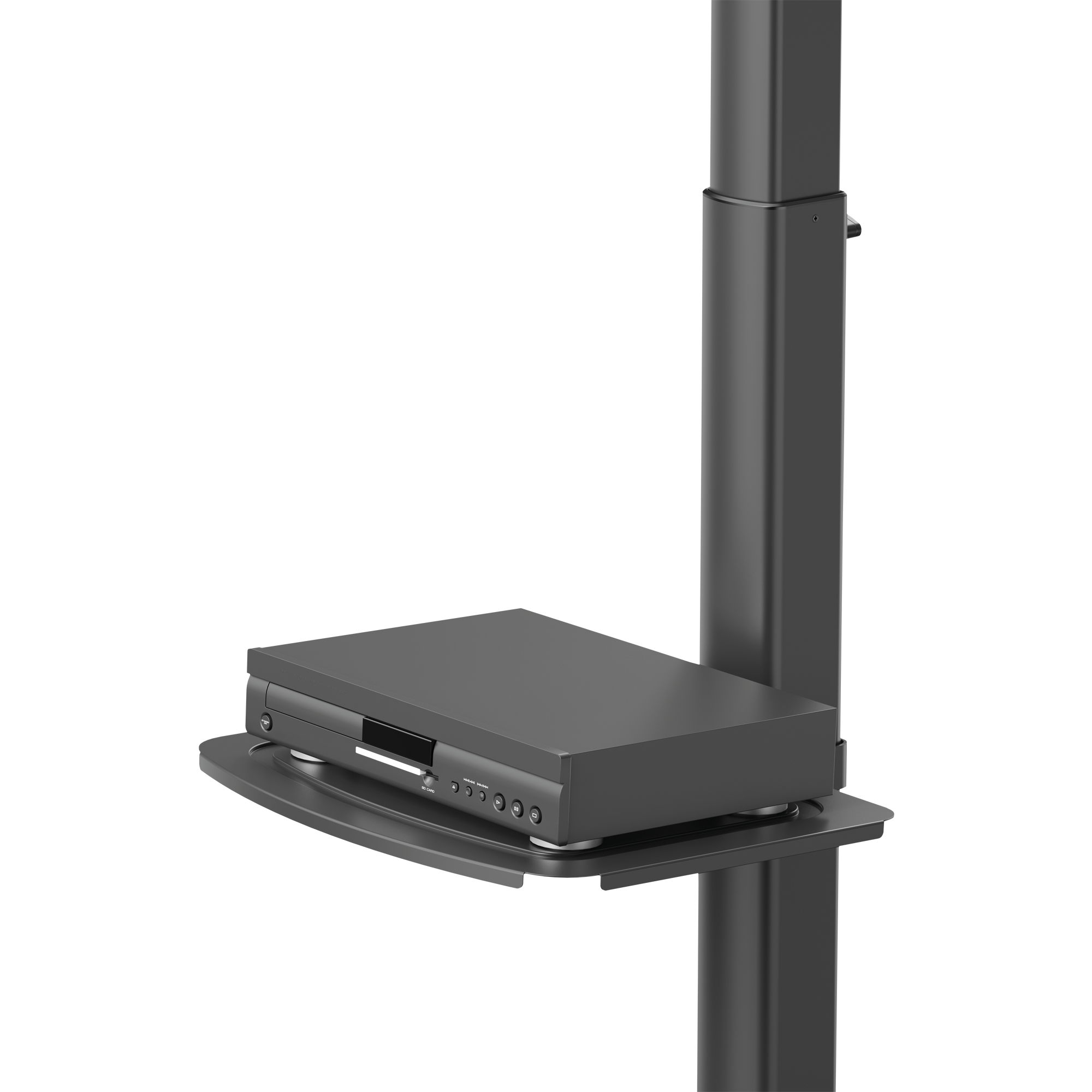 TV Trolley 37” - 70” in hoogte verstelbaar en kantelbaar op wielen 