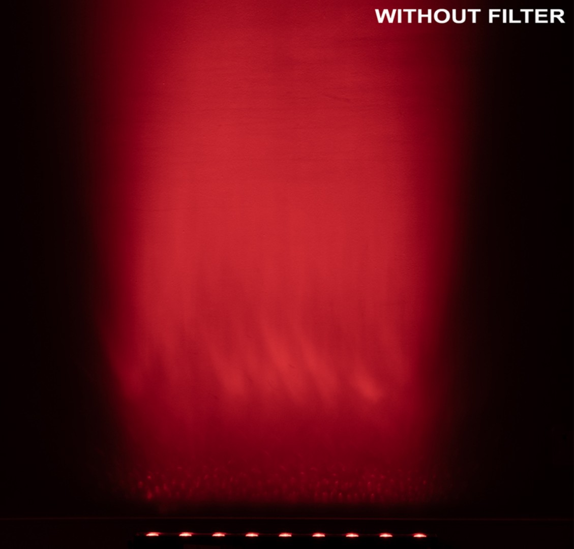UBL9/12H 1x40° linear diffusion filter: Professioneel lineair diffusiefilter