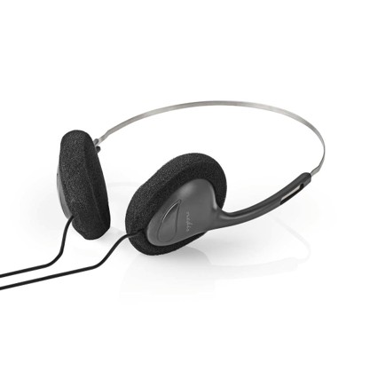 Bedrade On-ear Koptelefoon 3,5 mm - Kabellengte: 1.20m - Zwart