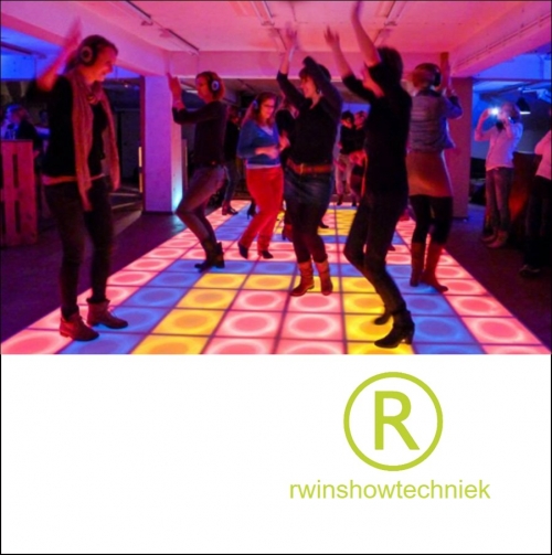 Verlichte dansvloer huren 36m2 Saturday Night Fever