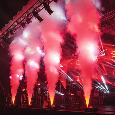 Z-1520 RGB 1500 W CO2 simulerende RGB Fogger