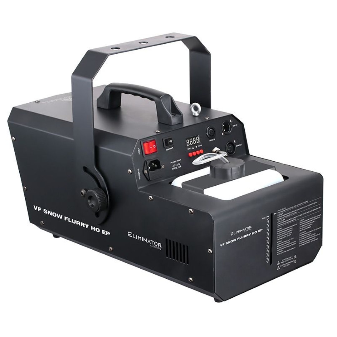 VF Snow Flurry HO EP – Krachtige 1250W DMX Sneeuwmachine