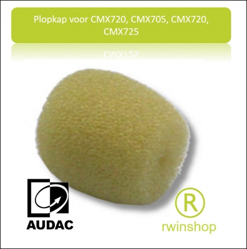 MWS700/S Plopkap - Windkapje beige voor headsetmicrofoon