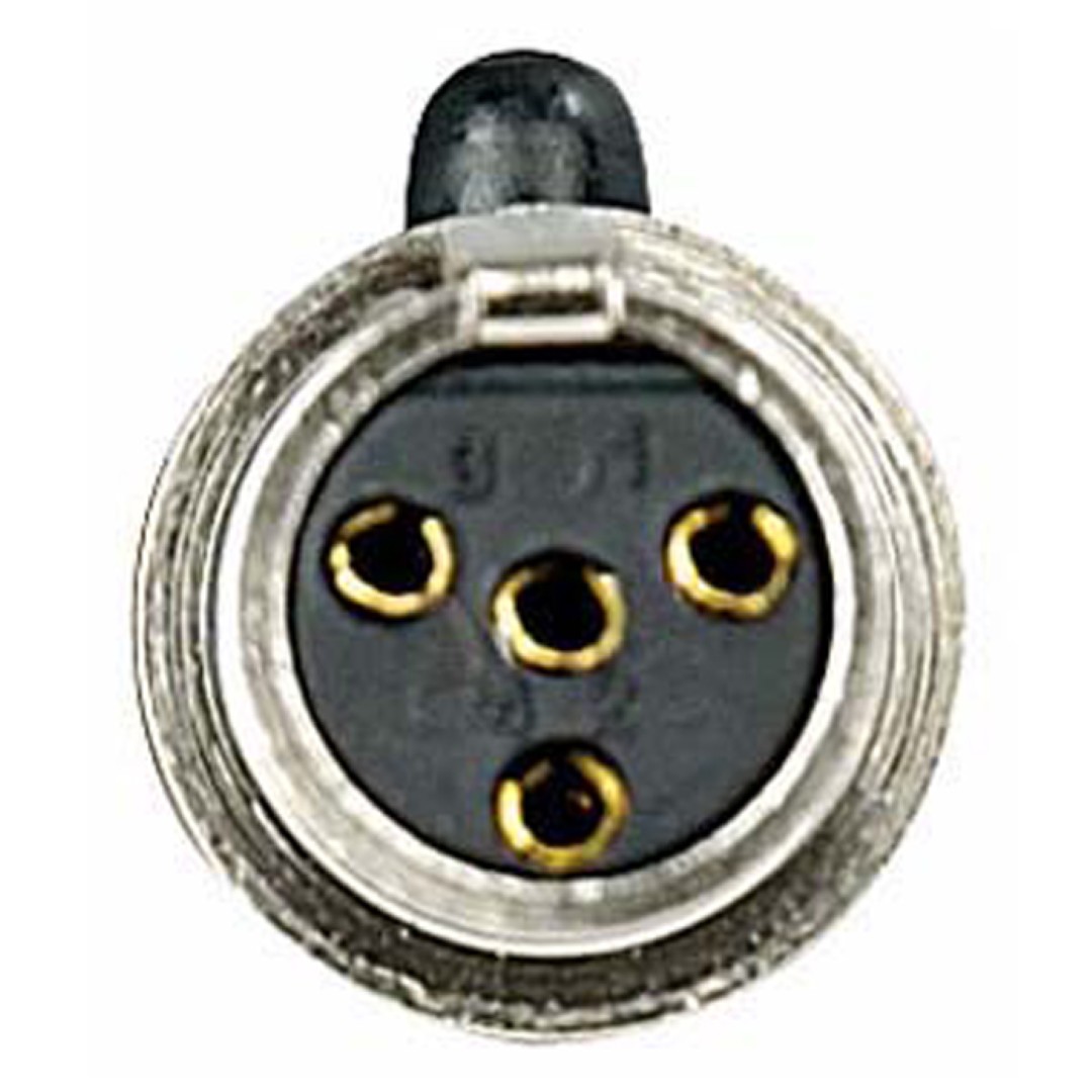 N-CON Mini XLR 4P Plug - female female