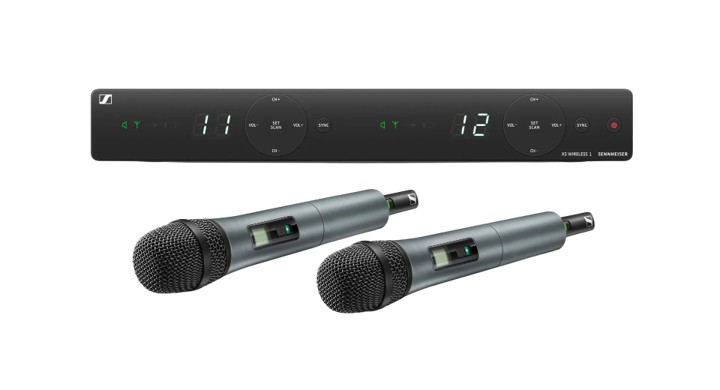 XSW 1-835 DUAL Draadloze Handmicrofoon Set (A-Band: 548 - 572 MHz